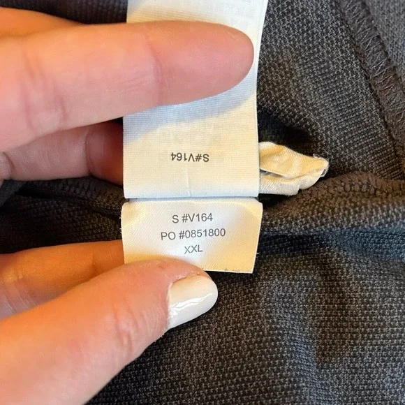 Vuori Charcoal One Pocket Ace Polo - XXL - Picture 5 of 6